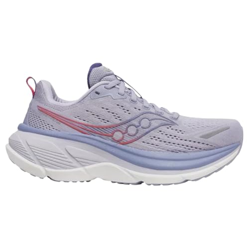 Saucony Women's Hurricane 25 Sneaker, Thistle/Aster, 9.5