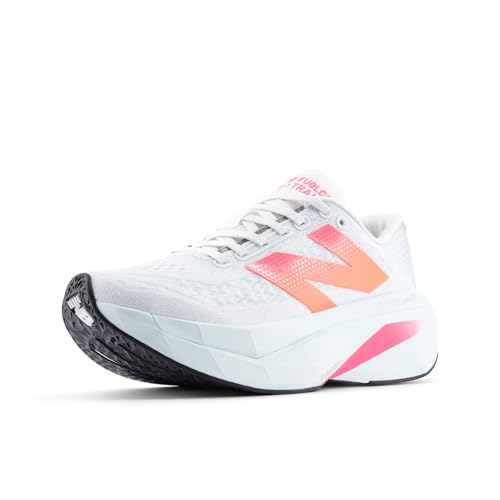 New Balance Women's FuelCell SuperComp Trainer v3 Running Shoe, Glint Blue/Daybreak, 8