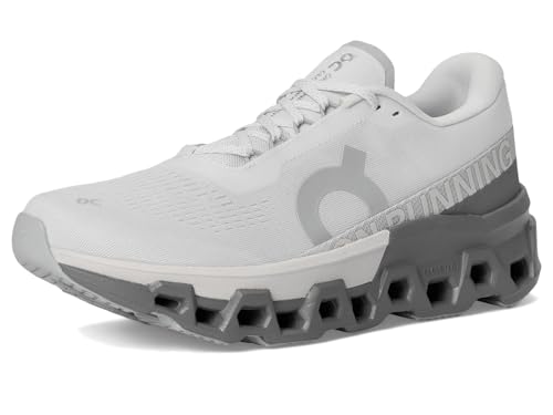 On Men's Cloudmonster 2, Frost/Rock, 12 Medium