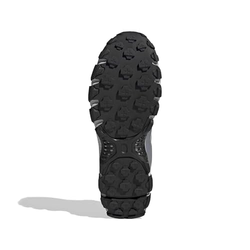 adidas Men's Terrex Rockadia Trail Running, HaloSilverSilverMetallicBetterScarlet, 10.5