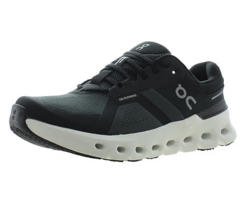 On Cloudrunner 2 Wide Mens Shoes Size 9.5, Color: Eclipse/Black-Black