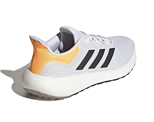 adidas Pureboost Jet White/Black/Flash Orange 7 D (M)