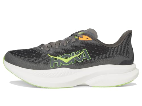 Hoka Men's Mach 6 Gravel/Asphalt Grey 10.5 Medium