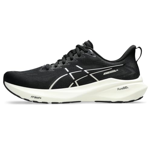 ASICS Men's GT-2000 13 Running Shoe, 10, Black/White