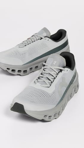 On Men's Cloudmonster 1 Sneakers, Glacier | Alloy, 8 Medium US