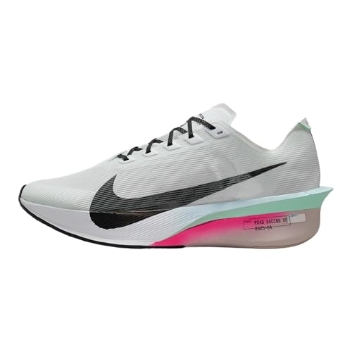 Nike Vaporfly 4 Men's Road Racing Shoes (White/Hyper Pink/Mint Foam/Black) Size 13