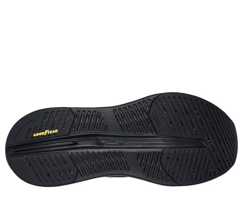 Skechers Men's Max Cushioning Glide Step Advert Hands Free Slip-Ins Sneaker, Black/Black, 10.5 X-Wide