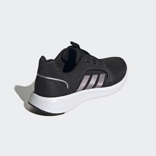 Adidas Womens Edge Lux Black/Matte Purple Metallic/Almost Pink 5