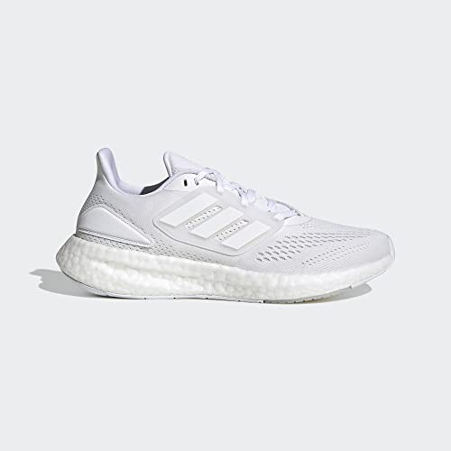 adidas Women's Pureboost 22 Running Shoe, White/White/Crystal White, 7.5