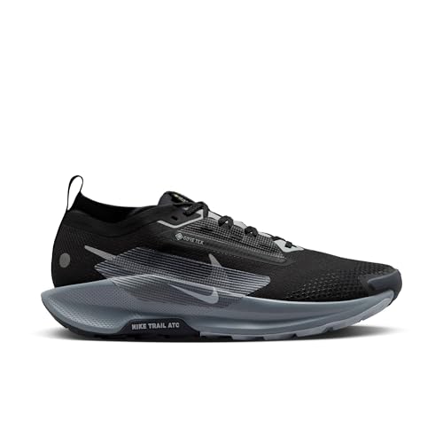 Nike Mens Pegasus Trail 5 Gore-TEX Black/Wolf Grey/Cool Grey/Anthracite 7.5 Medium