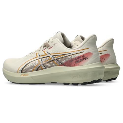ASICS Men's GT-1000 15 GTX Running Shoes, 10.5, Oatmeal/Khaki