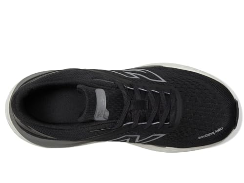 New Balance Men's Fresh Foam X 1540 V4 Running Shoe, Black/White, 12.5 M