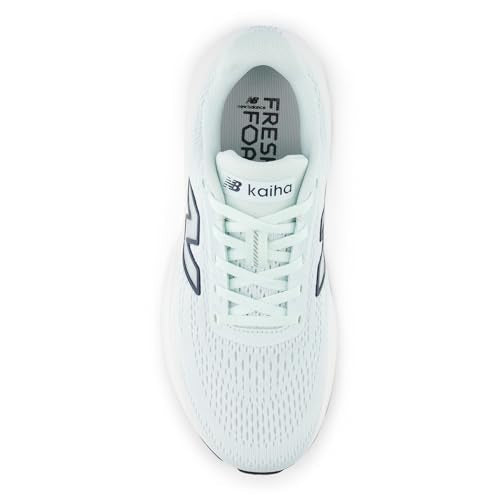 New Balance Women's Fresh Foam X Kaiha Road v2 Running Shoe, Glint Blue/Nb Navy, 7