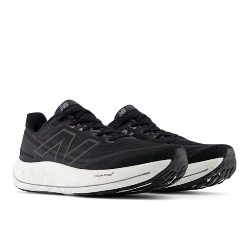 New Balance Men's Fresh Foam X Vongo V6 Running Shoe, Black/White, 10.5 M