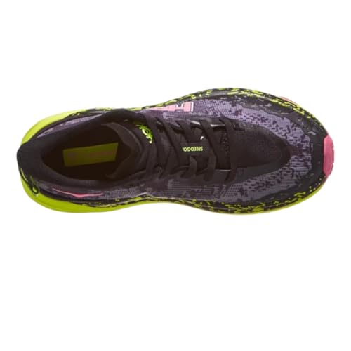 Hoka Women's Speedgoat 6 Black/Neon Hoka Citrus 6.5 Medium