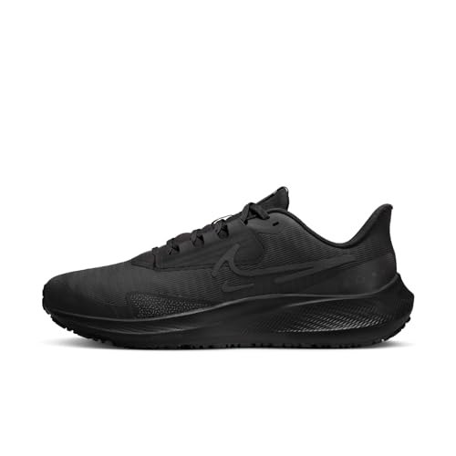 Nike Pegasus 39 Shield Men's Weatherized Road Running Shoes (DO7625-001, Black/Off Noir/Dark Smoke Grey/Black) Size 11
