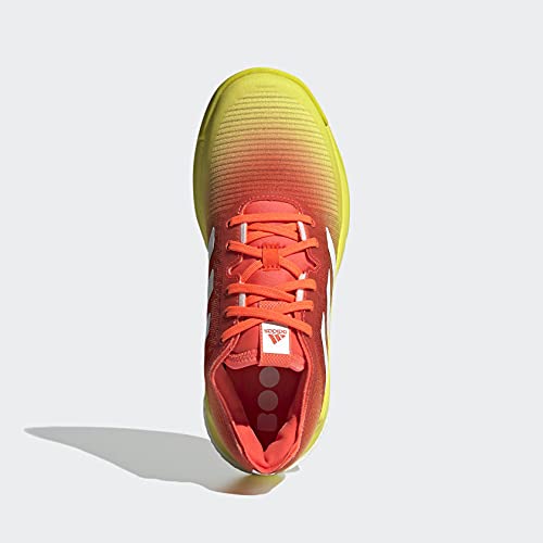 Adidas, Solar red, Cloud White, Acid Yellow, 5 US
