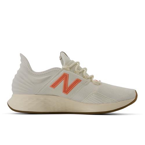New Balance Women's Fresh Foam Roav V1 Running Shoe, Sea Salt/Flare/Permafrost, 6 M