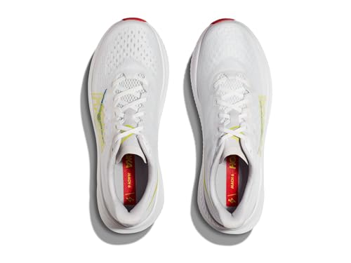 Hoka Men's Mach 6 White/Nimbus Cloud 13 Medium