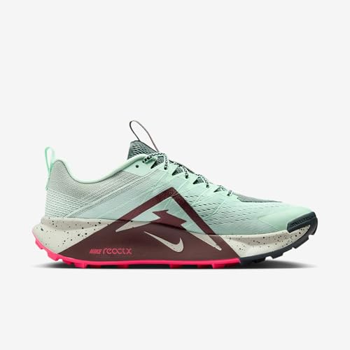 Nike Wildhorse 10 Men's Trail Running Shoes (Mint Foam/Clay Green/Hyper Pink/Seaweed) Size 8.5 - alternate view 3