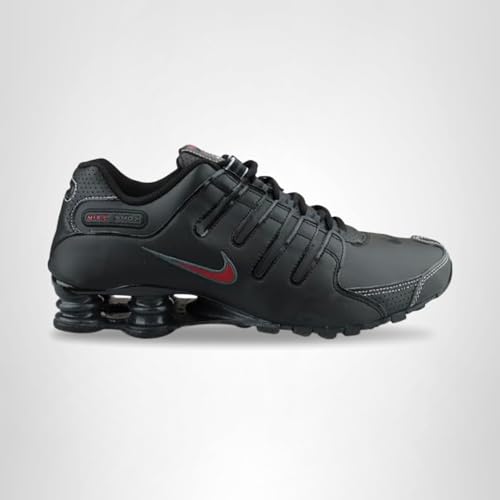 Nike Men's Shox NZ Running Shoe Black/Vrsty Red/White/Anthrct - 10.5 D(M) US