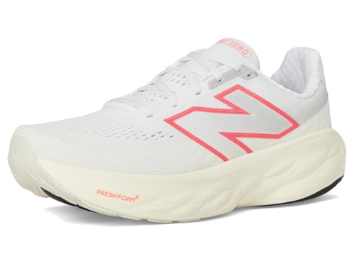 New Balance Womens Fresh Foam X 1080v14 103 White/Angora 8.5 Wide
