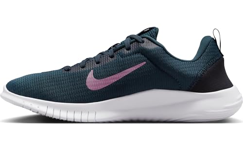 Nike Womens Flex Experience Run 12 Armory Navy/Plum Dust/Black 8 Medium