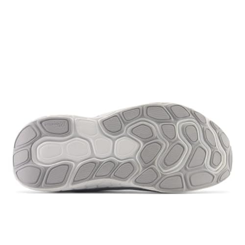 New Balance Women's Fresh Foam X Kaiha Road V1 Running Shoe, White/Quartz Grey/Silver Metalic, 7.5 W
