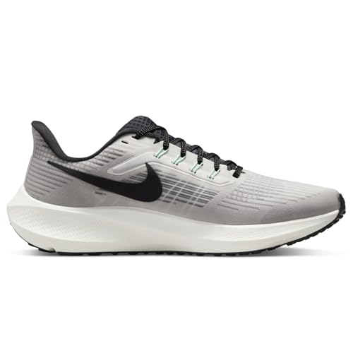 Nike Air Zoom Pegasus 39 Mens Running Trainers DH4071 Sneakers Shoes (UK 7.5 US 8.5 EU 42, Phantom Black sail Mint Foam 004)