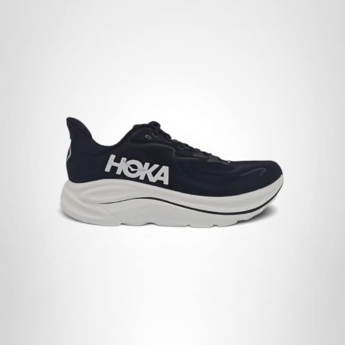 HOKA Clifton 10 Mens Shoes Size 11, Color: Black/White