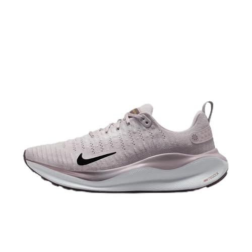 Nike InfinityRN 4 Women's Road Running Shoes (DR2670-010, Platinum Violet/Smokey Mauve/Saturn Gold/Black) Size 11.5