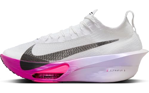 Men's Air Zoom Alphafly 3 Electric (100 - White/Black/Purple Agate/Vivid Grape)