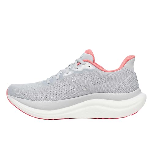 Saucony Women's Triumph 23, Cloud/Coral, 10
