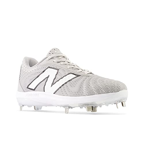 New Balance Men's FuelCell 4040 V7 Metal Baseball Shoe, Raincloud/Optic White, 10 M