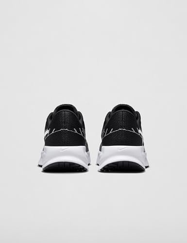 Nike Men's Run Defy Road Running Shoes, Black/White, 13