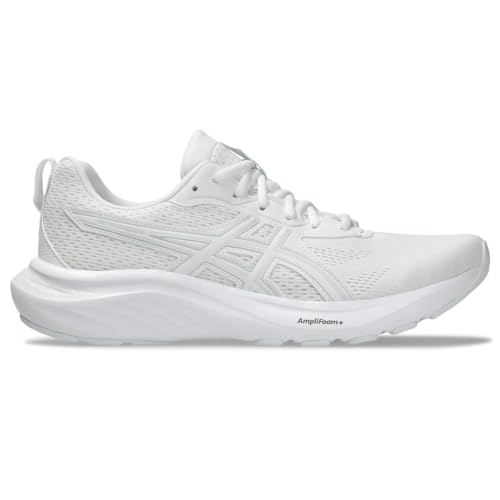 ASICS Men's Gel-Contend 9 Running Shoes, 15, White/Glacier Grey