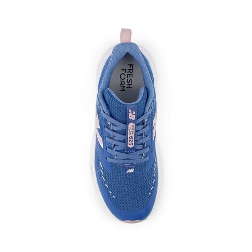 New Balance Kid's Fresh Foam 625 V1 Lace-Up Running Shoe, Sea Stone/Twilight Haze, 5.5 M Big Kid