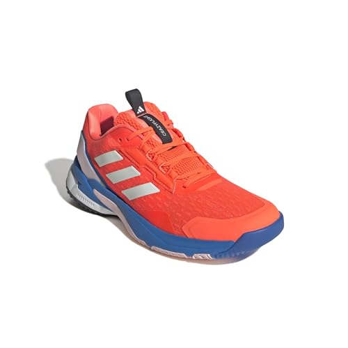 adidas Men's Crazyflight 6, Bright Royal/Zero Metallic/Team Solar Orange, 9.5