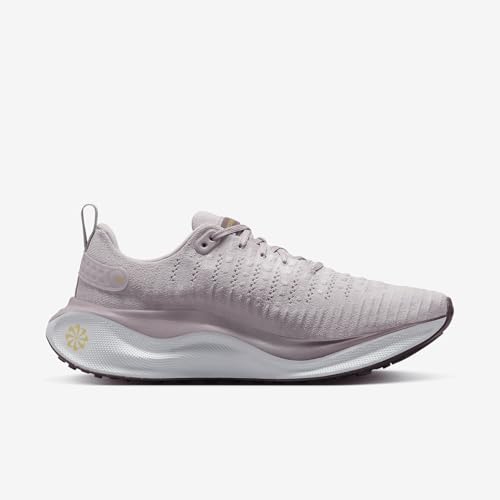 Nike InfinityRN 4 Women's Road Running Shoes (DR2670-010, Platinum Violet/Smokey Mauve/Saturn Gold/Black) Size 11.5