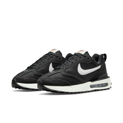 Nike Women's Air Max Dawn Running Shoes, Black/Summit White, 9 M US