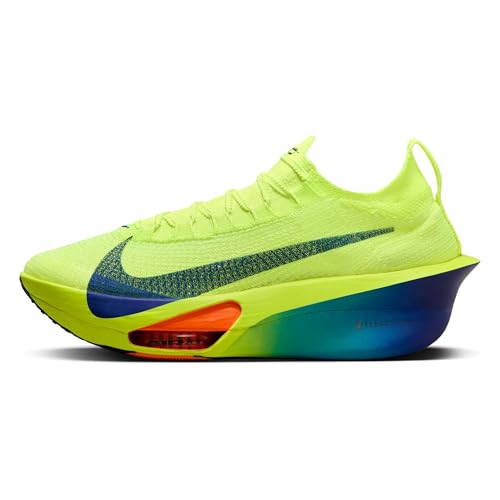 Nike Air Zoom Alphafly Next% 3 Mens Running Shoes Color: Neon Yellow/Dark Blue Size: EUR 42.5 | US 9 | UK 8