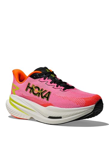 Hoka Women's Mach X 3 Neon Rose/Neon Tangerine 6 Medium