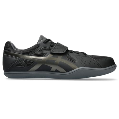 ASICS Men's Hyper Throw 3 Track & Field Shoes, 7, Black/Gunmetal