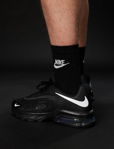 Nike Men's Air Max Fire Lifestyle Shoes, Black/White, 10.5