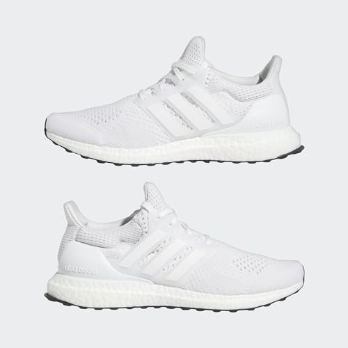 Adidas Men's Ultraboost 1.0 Running Shoe, White/White/White, 7.5
