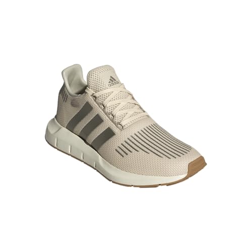 Adidas Women's Swift Run 1.0, Wonder White/Cyber Metallic/Off White, 8