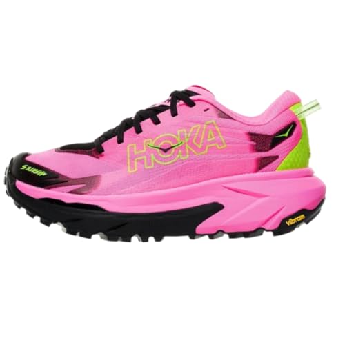 Hoka Men's Mafate 5 Neon Rose/Black 9.5 Medium - product image