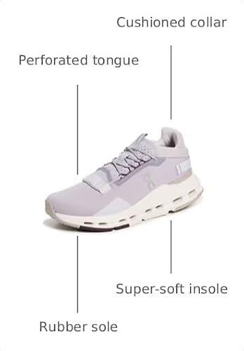On Women's Cloudnova 2 Sneakers, Fade/Desert, 9 Medium US