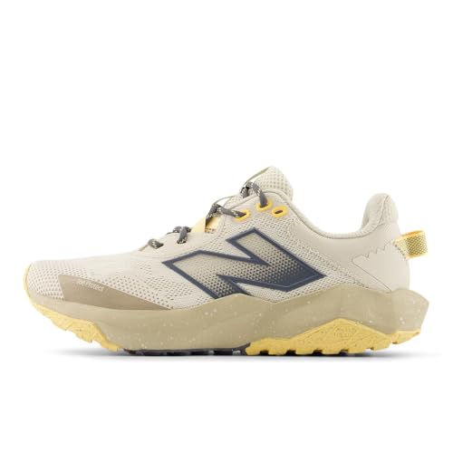 Women's New Balance DYNASOFT Nitrel v6 Trail Shoes in Linen/White Peach alternate view 2