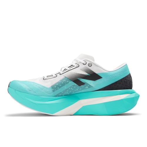 New Balance Men's FuelCell SuperComp Elite V4 Running Shoe, Cyber Jade/White/Black, 7 M